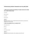 C785 Biochemistry Module 6&colon; Metabolism Exam Prep 2026 &vert;WGU