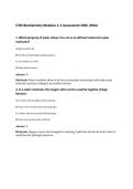 C785 Biochemistry Modules 1&ndash;2 Assessment 2026 &vert;WGU