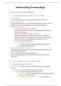 Samenvatting Farmacologie hoofdstukken 1-8 en 22