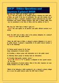 AICP &ndash; Ethics Questions and Answers Updated 2026