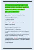 ICC CALIFORNIA UST INSPECTOR REAL &NewLine;EXAM TEST QUESTIONS WITH CORRECT  &NewLine;ANSWERS 2026&sol;2027 LATEST BEST &NewLine;QUALITY GRADED EXAM