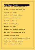 AICP Exam - People&NewLine;&NewLine;