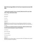 D441 Pharmacology Midterm & Final Exam Comprehensive Quiz 2026&NewLine;WGU