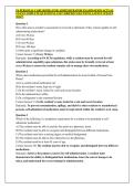 PA PERSONAL CARE HOME &lpar;PCH&rpar; ADMINISTRATOR EXAMINATION ACTUAL EXAM COMPLETE QUESTIONS AND VERIFIED SOLUTIONS LATEST UPDATE 2026&excl;&excl;&excl;