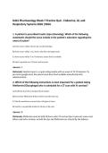 D441 Pharmacology Week 7 Practice Quiz - Endocrine&comma; GI&comma; and&NewLine;Respiratory Systems 2026 &vert;WGU