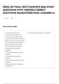 NRSG 327 FINAL TEST COMPLETE 2026 STUDY QUESTIONS WITH VERIFIED CORRECT SOLUTIONS GUARANTEED PASS &vert; ASSURED A&plus;