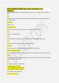 ISSA TRAINER EXAM 202 Correct Questions and Answers&period;