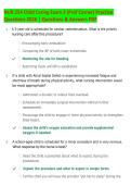 NUR 254 Child Caring Exam 3 &lpar;Prof Corner&rpar; Practice &NewLine;Questions 2026 &vert; Questions & Answers PDF