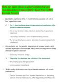 NURS 254 Exam 1 Study Guide Psychiatric Nursing &NewLine;Foundations Latest Update 2026 &vert; Exam Prep &vert; 100&percnt; &NewLine;Accurate Answers