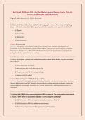 Med-Surg II HESI Exam 2026 &ndash; Set One&colon; Medical-Surgical Nursing Practice Test with&NewLine;Answers and Rationales with 200 qustions&NewLine;
