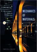 Mechanics of Materials&colon; An Integrated Learning System 2nd edition by Philpot&comma; Timothy A&period; INSTRUCTOR SOLUTIONS MANUAL