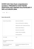 MN553 Unit 6 Quiz Exam comprehensive questions &vert; FREQUENTLY MOST TESTED QUESTIONS AND VERIFIED SOLUTIONS&sol;GET IT 100&percnt; ACCURATE&excl;&excl; 2026&excl;