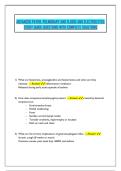 ADVANCED PATHO&colon; PULMONARY AND FLUIDS AND ELECTROLYTES&colon; &NewLine;STUDY GUIDE QUESTIONS WITH COMPLETE SOLUTIONS 