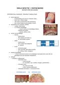 Samenvatting orale infectie 1 &lpar;Munoz&comma; erosieve tandslijtage&rpar;