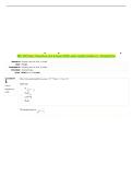 MAT 250 Exam 3 Questions and Answers 2026 Latest Update &lpar;Graded A&plus;&rpar; -Straighterline