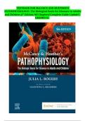 2026 TEST BANK McCance & Huether&rsquo;s Pathophysiology&colon; The Biologic Basis for Disease in Adults and Children &lpar;9TH&rpar; by Julia Rogers&NewLine;