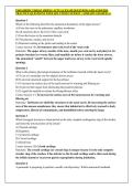 PARAMEDIC FISDAP AIRWAY ACTUAL EXAM QUESTIONS AND ANSWERS PRACTICE QUESTIONS WITH SOLUTIONS NEWEST &vert; ALREADY GRADED A&plus;