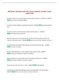 Package deal&colon;&colon; WRT Exams Questions and Answers &vert; 2026&sol;2027