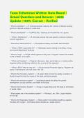 Texas Esthetician Written State Board Exam Success Prep Package