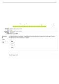MAT 250 Exam 2 Questions and Answers 2026 Latest Update &lpar;Graded A&plus;&rpar; -Straighterline