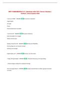 WRT- FUNDAMENTALS 01 &vert; Questions with 100&percnt; Correct Answers &vert;&NewLine;Verified &vert; Latest Update 2026