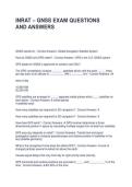 INRAT &ndash; GNSS EXAM QUESTIONS AND ANSWERS