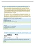ACCT 526 FINAL EXAM &vert; QUESTIONS AND ANSWERS &vert; 2026 UPDATED &vert; WITH COMPLETE SOLUTIONS &ndash; ULL&period;