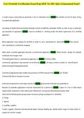 CAT 3 Pesticide Certification Exam Prep 2025&colon; TN 100&plus; Q&A &lpar;Guaranteed Pass&rpar;&NewLine;