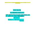 McCance Pathophysiology Test Bank Questions and Answers Biologic Basis Study Guide
