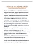 NURS 5432 UTA FINAL REVIEW WITH COMPLETE SOLUTIONS 100&percnt; VERIFIED 2026-2027&excl;&excl;