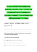 NURS611 Advanced Pathophysiology Maryville University Exam 1 Practice Test Actual Exam 2026&sol;2027 with Detailed Rationales &vert; Complete Exam-Style Questions &vert; Pass Guaranteed &ndash; A&plus; Graded&NewLine;&NewLine;