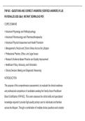 FNP-BC &ndash;QUESTIONS AND CORRECT ANSWERS &lpar;VERIFIED ANSWERS&rpar; PLUS&NewLine;RATIONALES 2026 Q&A &vert; INSTANT DOWNLOAD PDF&period;