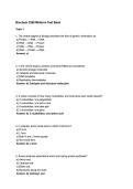 Biochemistry 2288 &ndash; Midterm Exam Practice Questions & Study Guide &lpar;Test Preparation Resource&rpar;