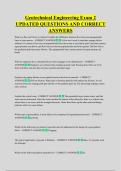 Geotechnical Engineering Exam 2 &NewLine;UPDATED QUESTIONS AND CORRECT &NewLine;ANSWERS