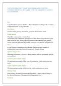 NAFI CFEI PRACTICE EXAM &vert; QUESTIONS AND ANSWERS &vert; &NewLine;VERIFIED AND WELL DETAILED ANSWERS GRADED A&plus; &vert; LATEST &NewLine;EXAM UPDATE 
