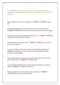  &NewLine;NCCER MODULE 4 &lpar;POWER TOOLS&rpar; EXAM &vert; QUESTIONS AND &NewLine;ANSWERS &vert; VERIFIED AND ACCURATE ANSWERS &vert; LATEST EXAM &NewLine;UPDATE 