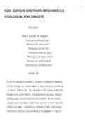 RNC-NIC &ndash;QUESTIONS AND CORRECT ANSWERS &lpar;VERIFIED ANSWERS&rpar; PLUS&NewLine;RATIONALES 2026 Q&A &vert; INSTANT DOWNLOAD PDF&period;