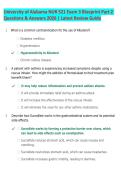 University of Alabama NUR 521 Complete Blueprint Exam Prep Bundle 2026 &vert; Exam 1&comma; Exam 3 Part 2 & Exam 4 &vert; Questions & Answers &vert; Latest Review Guide &vert; Study Pack