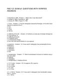 RAD 121 EXAM -1 QUESTIONS WITH VERIFIED ANSWERS