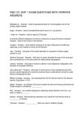 RAD 121 UNIT 1 EXAM QUESTIONS WITH VERIFIED ANSWERS