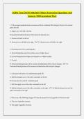 COBA Core ECON 2026-2027 &lpar;Micro Economics&rpar; Questions And Answers - 100 Guaranteed Pass&excl;