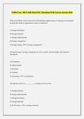 COBA Core - MGT 4300 &lpar;Strat Pol&rpar; - Questions With Correct Answers 2026