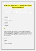 COBA Exam Questions And Answers &sol; 100 Guaranteed Pass&excl; &lpar;2026&sol;2027&rpar;&comma; COBA Core ECON 2026-2027 &lpar;Micro Economics&rpar; Questions And Answers - 100 Guaranteed Pass&excl;&comma; COBA Core MGT 3680 &lpar;Organizational Behavior&rpar; - Questions And Answers - 2026&comma; COBA Core - MGT 4300 