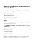 NURS 611 Advanced Pathophysiology&colon; Aging & Lifespan Physiological&NewLine;Changes 2026 &vert;Maryville