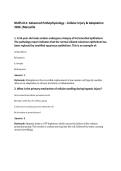 NURS 611&colon; Advanced Pathophysiology - Cellular Injury & Adaptation&NewLine;2026 &vert;Maryville