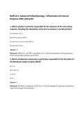 NURS 611&colon; Advanced Pathophysiology - Inflammation & Immune&NewLine;Response 2026 &vert;Maryville