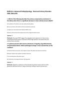 NURS 611&colon; Advanced Pathophysiology - Renal and Urinary Disorders&NewLine;2026 &vert;Maryville
