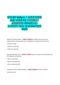 EEE360 Midterm 1 QUESTIONS AND VERIFIED CORRECT ANSWERS GRADED A&plus; -LATEST - 100- GUARANTEED PASS&period;docx&NewLine;&NewLine;