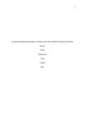 Management of Type 2 Diabetes