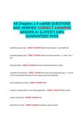All Chapters 1-4 CS 6400 Exam QUESTIONS AND VERIFIED CORRECT ANSWERS GRADED A&plus; -LATEST - 100- GUARANTEED PASS&period;docx&NewLine;&NewLine;